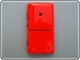 Cover Nokia Lumia 525 Cover Arancione ORIGINALE