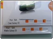 Pellicole Protettive Samsung Galaxy S5 G900 1 Clear + 1 Opaca