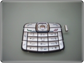 Tastiera Nokia N70 Tastiera Silver ORIGINALE