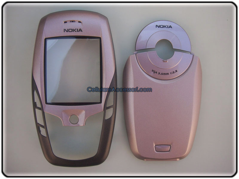 Cover Nokia 6600 Cover Rosa ORIGINALE