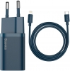 Baseus caricabatteria USB-C 20W con cavo Type-C a Lightning