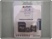 Kingston Micro-SD Doppio Adattatore 1Gb ORIGINALE