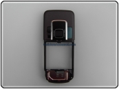 Cover Nokia 6220 Classic Centrale Nera ORIGINALE