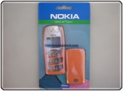 Cover Nokia 2300 Cover Arancione Blister ORIGINALE