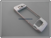 Cover Nokia E52 E55 Centrale Bianca ORIGINALE