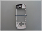 Cover Nokia E52 E55 Centrale Bianca ORIGINALE