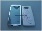 Cover Nokia 5530 XpressMusic Rosa ORIGINALE
