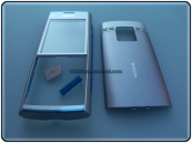 Cover Nokia X2 Cover Blu ORIGINALE