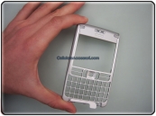 Cover Nokia E61 Anteriore Grigia ORIGINALE