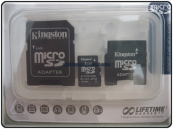 Kingston Micro-SD Doppio Adattatore 1Gb ORIGINALE