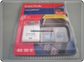 Sandisk Micro-SDHC 4Gb ORIGINALE
