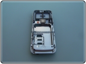 Cover Nokia 6120 Classic Centrale Grigia ORIGINALE