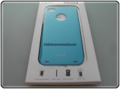 Moshi iGlaze 4 Custodia iPhone 4 4S Celeste ORIGINALE
