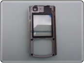 Cover Nokia N70 Anteriore Grigia ORIGINALE