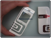 Cover Nokia 7260 Cover Bianca ORIGINALE