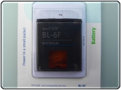 Nokia BL-6F Batteria 1200 mAh Con Ologramma Blister OEM Parts