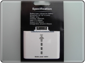 Batteria Esterna iPhone 4S 4 3GS 3G iPod Touch 1000 mAh Bianca