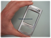 Cover Nokia N80 Anteriore Grigia ORIGINALE