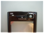 Cover Nokia N80 Anteriore Nera ORIGINALE