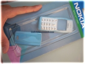 Cover Nokia 1100 Cover Blu Blister ORIGINALE