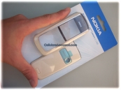 Cover Nokia 6020 Cover Bianca Blister ORIGINALE
