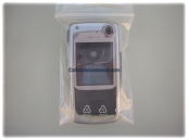 Cover Nokia 6680 Cover Blue Silver ORIGINALE