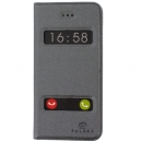 Flip Cover iPhone 5S Grigia Puloka ORIGINALE