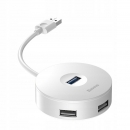 Baseus Hub USB 3.0 1x USB 3.0 + 3x USB 2.0 Airjoy round box