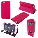 Flip Cover iPhone 6 Plus Rosa Puloka ORIGINALE