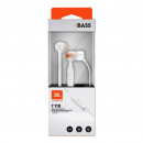 JBL T110 auricolare jack 3.5 mm In Ear white ORIGINALE