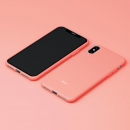 Custodia Roar iPhone X iPhone Xs jelly case red peach ORIGINALE