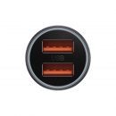 Baseus caricabatteria da auto 60W 2x porte USB Golden Contactor