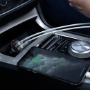 Baseus caricabatteria auto 24W 4.8A 2 porte USB Digital Display