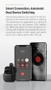 Baseus auricolare bluetooth Bowie E8 pods-style white