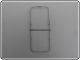 Cover Nokia 7210 Supernova Side Trim Grigia ORIGINALE