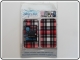 Skin Cover Iphone 3G 3GS Plaid Rosso