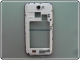Cover Samsung Galaxy Note2 N7100 Centrale Bianca ORIGINALE