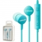 Samsung auricolare jack 3.5 mm In-Ear light blue ORIGINALE
