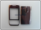 Cover Nokia E66 Cover Grey Steel ORIGINALE