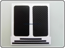 Skin Cover Iphone 4 4S Nero Carbonio FitCase ORIGINALE