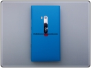 Cover Nokia Lumia 900 Ciano ORIGINALE