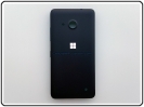 Cover Nokia Lumia 550 Cover Nera ORIGINALE