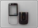 Cover Nokia 6220 Classic Cover Nera ORANGE ORIGINALE