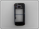 Cover Nokia 5530 XpressMusic Centrale Nera ORIGINALE