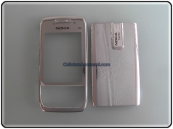 Cover Nokia E66 Cover White Steel ORIGINALE