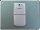 Cover Samsung Galaxy Note 2 N7100 Posteriore Bianca ORIGINALE