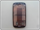 Cover Samsung Galaxy S3 i9300 Centrale Blu ORIGINALE