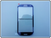 Vetro Samsung Galaxy S3 i9300 Blu + Biadesivo ORIGINALE