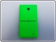 Cover Nokia X Verde ORIGINALE