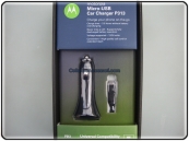 Motorola P313 Caricabatterie micro-USB Auto Box ORIGINALE